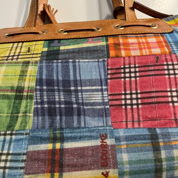 Light weight Dooney and Bourke Madrid print hand bag. EUC - Picture 6 of 9